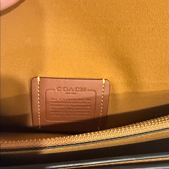 Coach Black Pebbled Leather Tabby 26 Bag - Picture 5 of 8